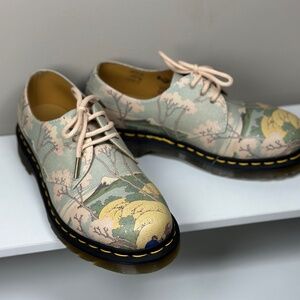 Dr. Martens x The Met 1461 Fuji leather shoes NWOT